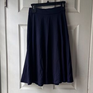 SHEIN Dark Blue A-Line Skirt